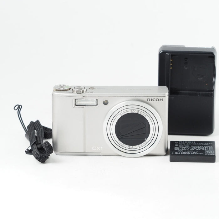 RICOH デジタルカメラ CX1 シルバー CX1SL リコー コンパクトデジタルカメラ #14534
