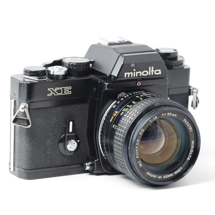 MINOLTA XE MC ROKKOR-PF 1:1.4 f=50mm ミノルタ 一眼レフ フィルムカメラ #15140
