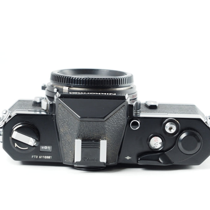 Nikon ニコン Nikkormat 一眼レフカメラ FT3 ブラック ボディ ニコマート#13932