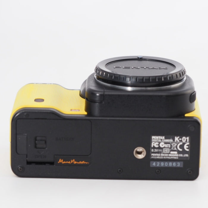 PENTAX デジタル一眼カメラ K-01 ボディ ブラック/イエロー K-01BODY BK/YE #12194
