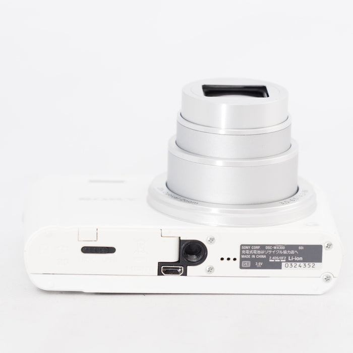 SONY デジタルカメラ Cyber-shot WX300 2110万画素 光学20倍 ホワイト DSC-WX300(W) #13147