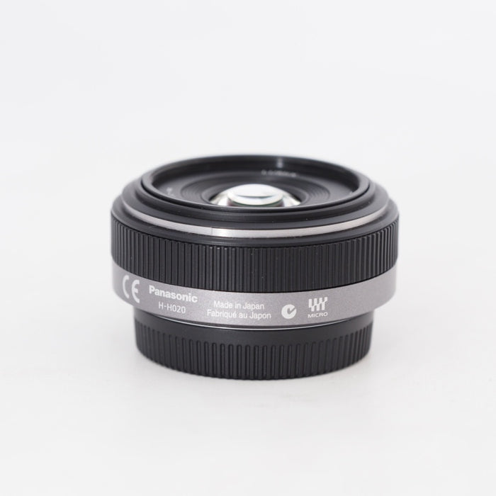 Panasonic LUMIX G 20mm/F1.7 ASPH. H-H020 単焦点 広角パンケーキレンズ マイクロフォーサーズ用 #11482