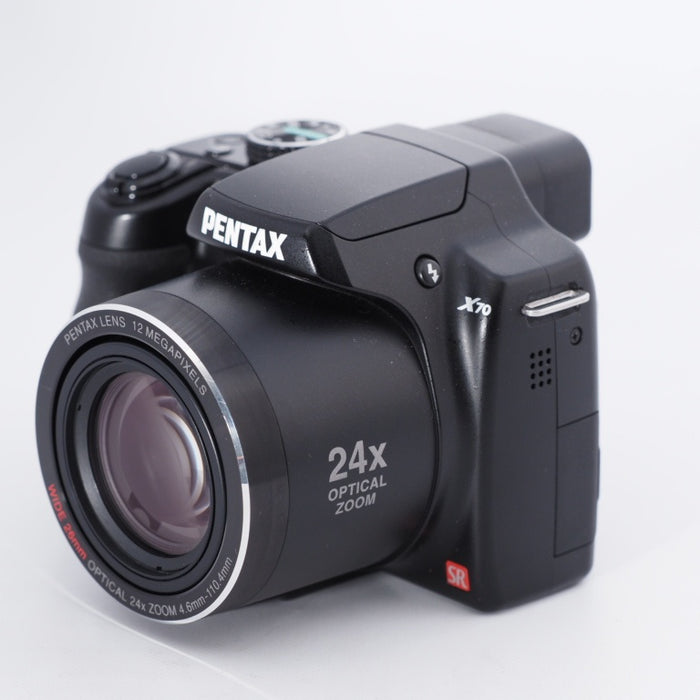 PENTAX ペンタックス コンパクトデジタルカメラ X70 1200万画素 光学24倍ズーム #10257