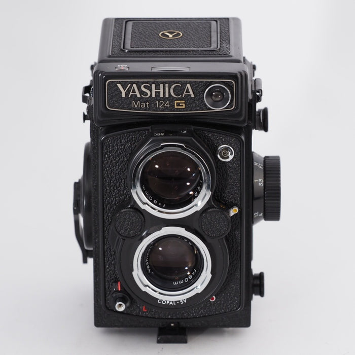 Yashica Mat-124G ヤシカ yashinon 80mm F3.5 2眼レフ 中判 フィルムカメラ #10852