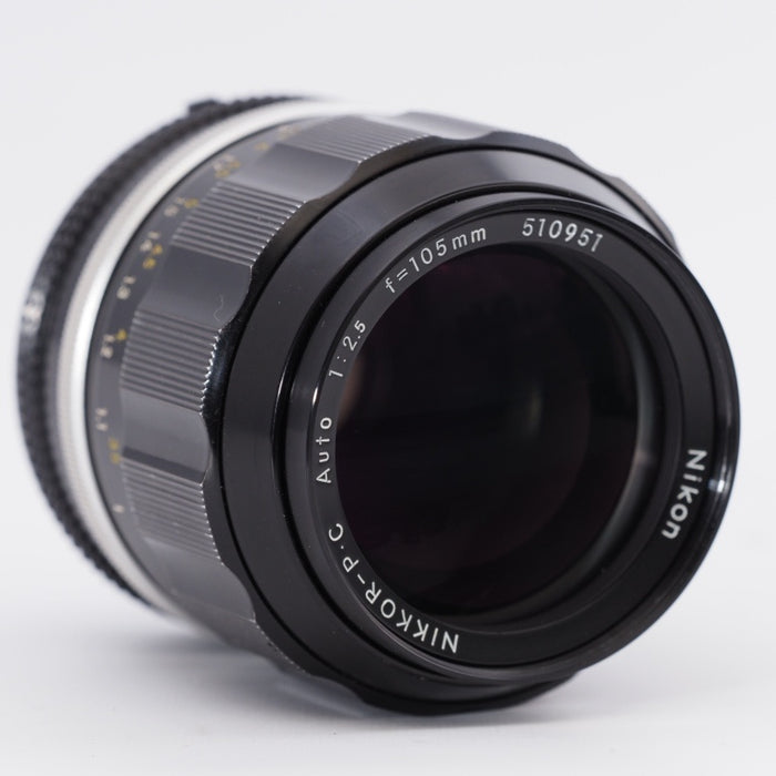 Nikon ニコン NIKKOR-P.C Auto 105mm f2.5 非Ai マニュアルフォーカス レンズ #10160