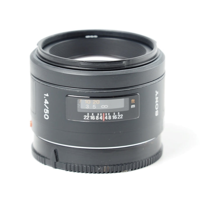 SONY 単焦点レンズ 50mm F1.4 SAL50F14 フルサイズ対応 ソニー Aマウント #14439