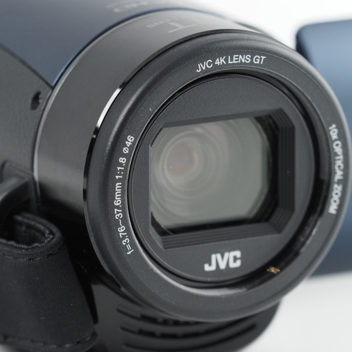 JVCKENWOOD JVC ビデオカメラ Everio R 4K撮影 防水 防塵 ディープオーシャンブルー GZ-RY980-A #13637