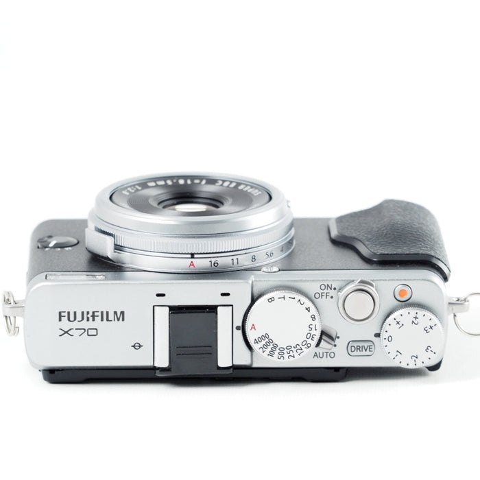 FUJIFILM 富士フイルム コンパクトデジタルカメラ X70 シルバー X70-S #14051