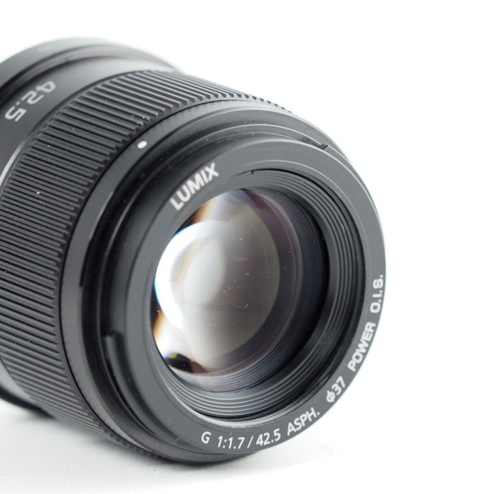 Panasonic LUMIX G 42.5mm/ F1.7 ASPH. / POWER O.I.S. ブラック H-HS043-K マイクロフォーサーズ #14156