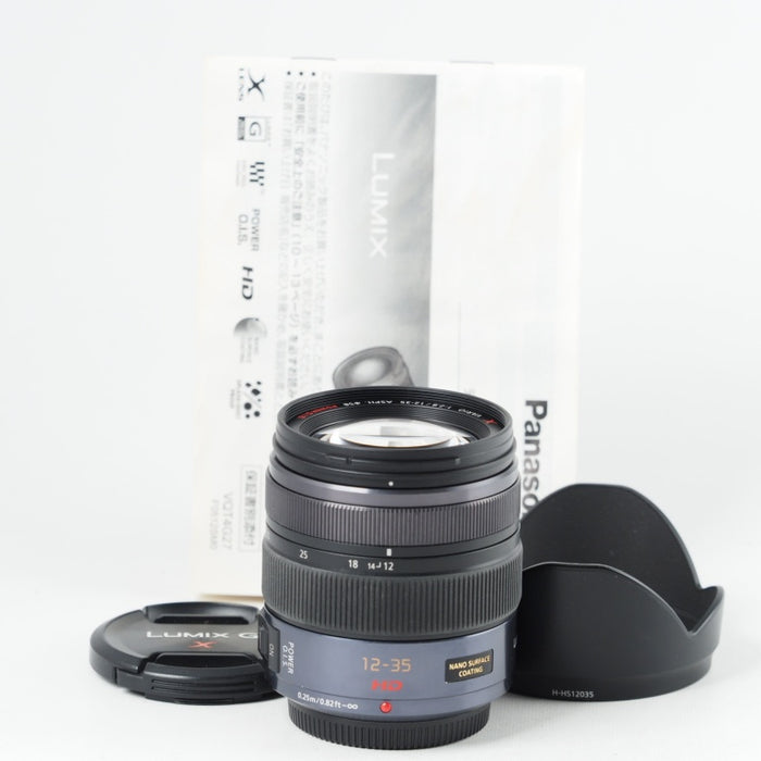Panasonic LUMIX G X VARIO 12-35mm F2.8 ASPH. POWER O.I.S. H-HS12035 パナソニック 標準ズームレンズ マイクロフォーサーズ用 ルミックス #14522