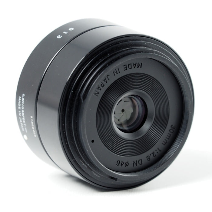 SIGMA 単焦点レンズ Art 30mm F2.8 DN ブラック ソニー Eマウント用 ミラーレスカメラ専用 929701 #14458