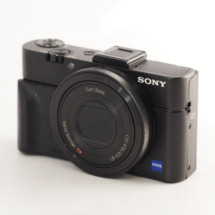 SONY ソニー デジタルスチルカメラ RX100 II 1.0型センサー F1.8レンズ搭載 ブラック Cyber-shot DSC-RX100M2 アタッチメントグリップ AG-R2付属 #13582