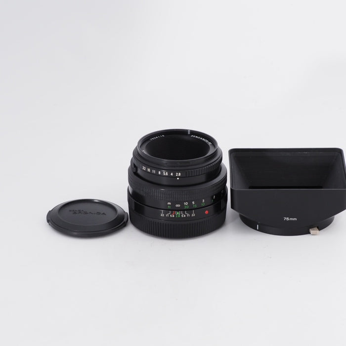 Zenza Bronica ブロニカ 中判レンズ ZENZANON-PE 75mm f2.8 for ETR, ETRS, ETRSi等に —  カメラ本舗