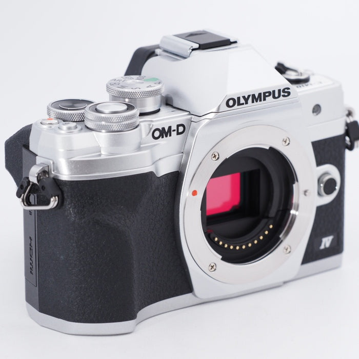 OLYMPUS OM SYSTEM/オリンパス ミラーレス一眼カメラ OM-D E-M10 MarkIVボディ シルバー #10363