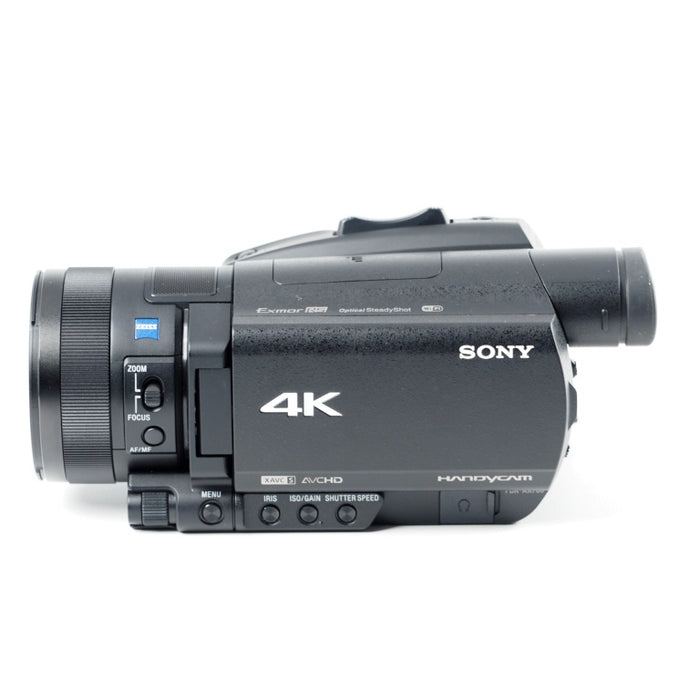SONY ソニー 4K ビデオカメラ Handycam FDR-AX700 ブラック 光学ズーム12倍 1.0型 Exmor RS CMOSセンサー FDR-AX700 #14002