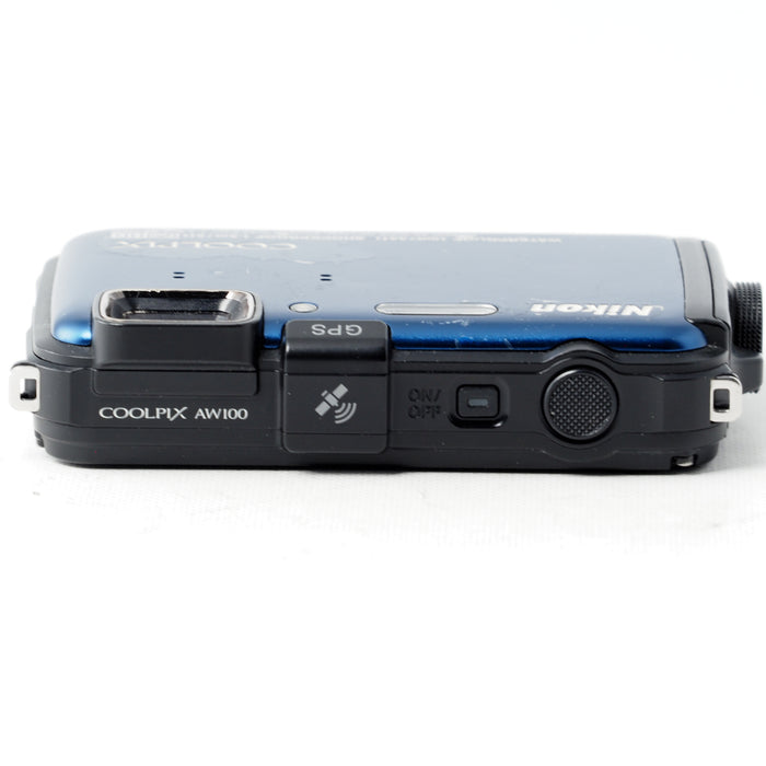 Nikon デジタルカメラ COOLPIX AW100 オーシャンブルー AW100BL #15792