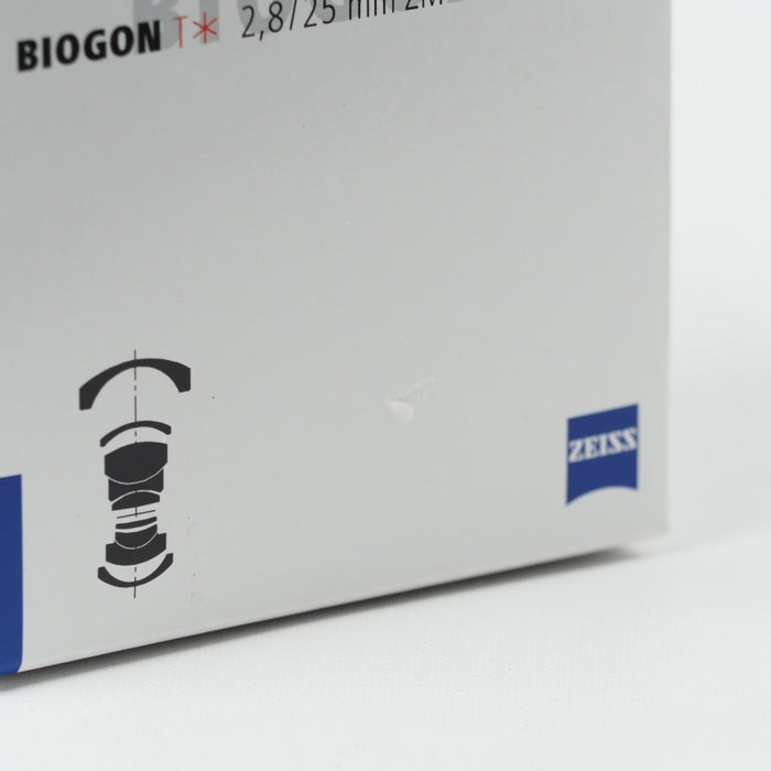 Carl Zeiss カールツァイス Biogon T*25mm f2.8 ZM SV シルバー ライカMマウント #13888