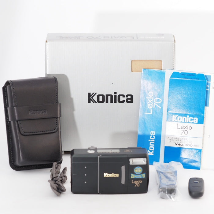 Konica Lexio (レクシオ) 70 BLACK Limited コニカ コンパクトフィルムカメラ 限定ブラック #13157