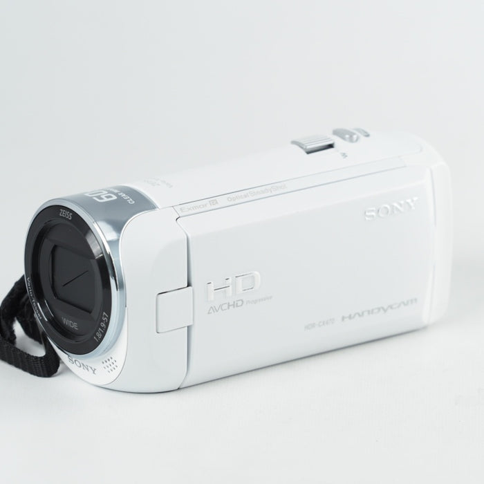 SONY ソニー ビデオカメラ HandycamＣ内蔵メモリー32GB 光学ズーム30倍 HDR-CX470 W #13702