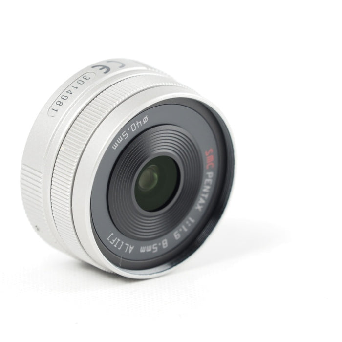 PENTAX SMC 8.5mm f1.9 01 STANDARD PRIME Qマウント 22067 ペンタックス 単焦点レンズ シルバー #14532