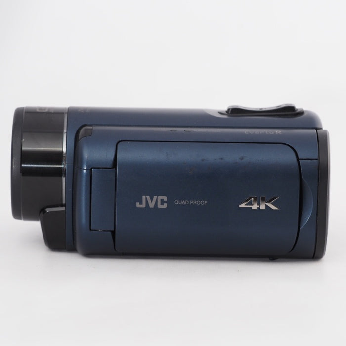 JVCKENWOOD JVC ビデオカメラ Everio R 4K撮影 防水 防塵 ディープオーシャンブルー GZ-RY980-A #12871