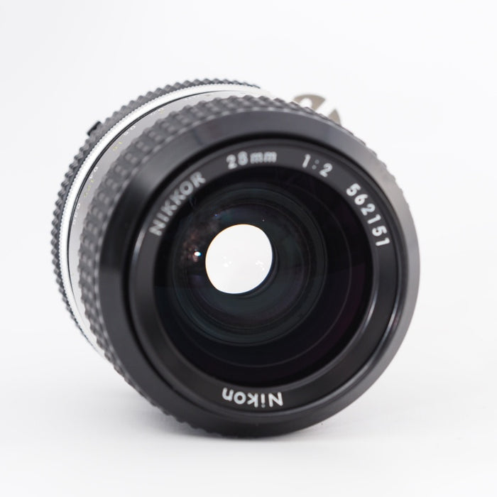 Nikon Ai NIKKOR 28mm F2 単焦点 広角レンズ Fマウント #12961