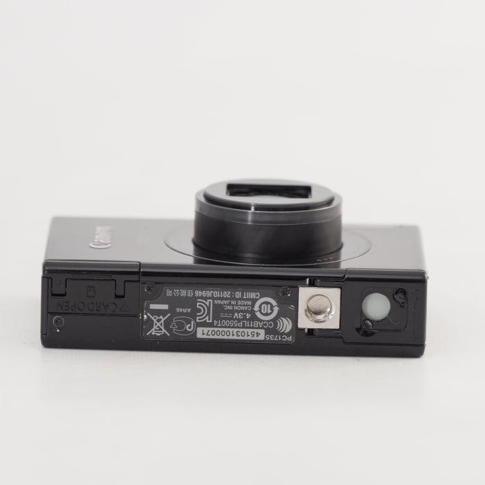 Canon デジタルカメラ IXY 1 ブラック 光学12倍ズーム Wi-Fi対応 キヤノン IXY1(BK) #13536