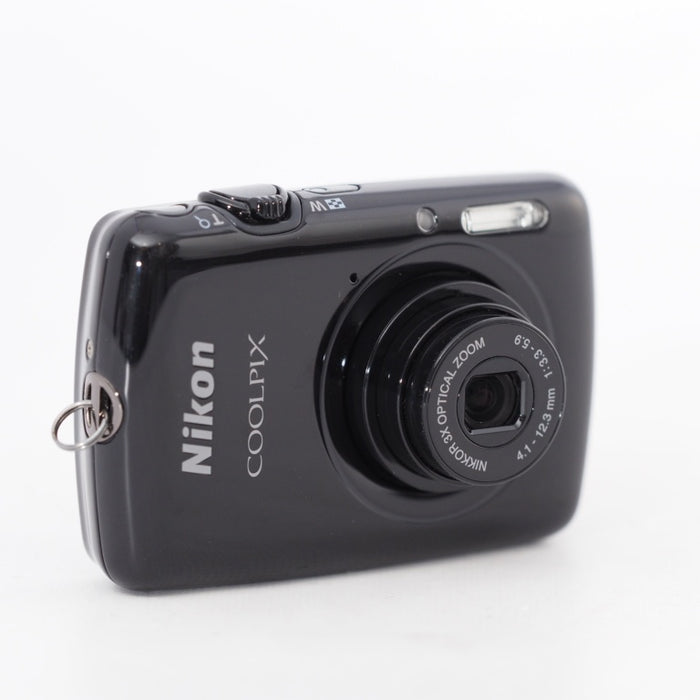 Nikon ニコン コンパクトデジタルカメラ COOLPIX S01 超小型ボディ タッチパネル液晶 ブラック S01BK #12990
