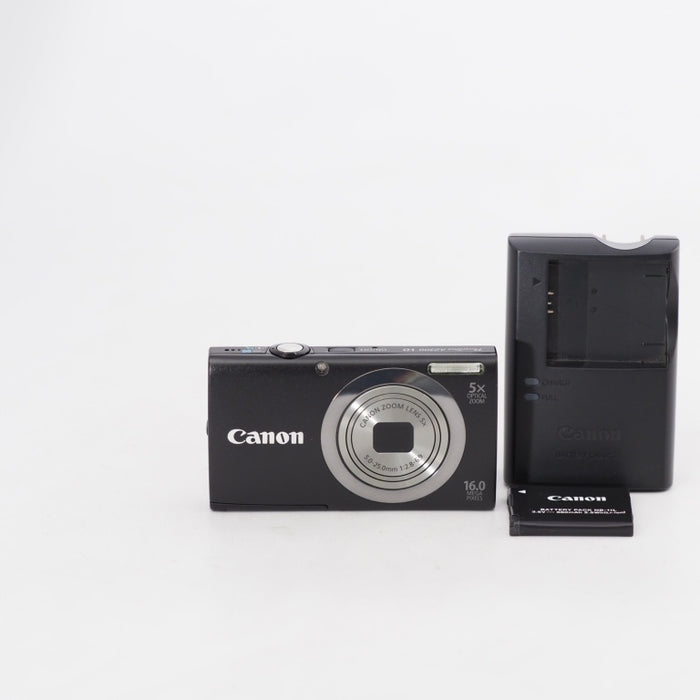 Canon デジタルカメラ PowerShot A2300 ブラック 光学5倍ズーム キヤノン 約1600万画素 PSA2300(BK) #13069