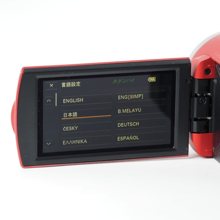 SONY Handycam HDR-CX680 光学30倍 内蔵メモリー64GB レッド ソニー ビデオカメラ HDR-CX680 R #13792