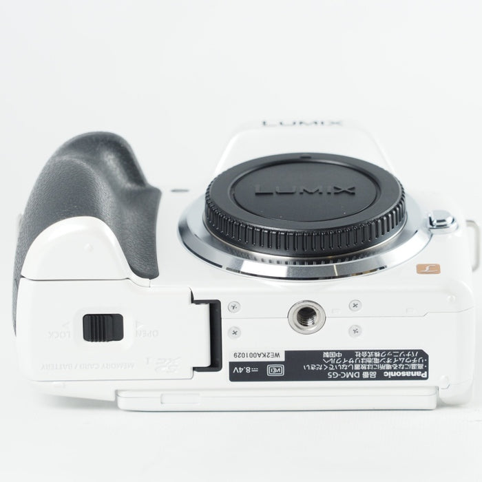 Panasonic パナソニック ミラーレス一眼カメラ LUMIX G5 ボディ 1605万画素 シェルホワイト DMC-G5-W #14030