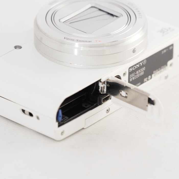 SONY Cyber-shot WX500 光学30倍ズーム 1820万画素 ホワイト DSC-WX500 WC #13549