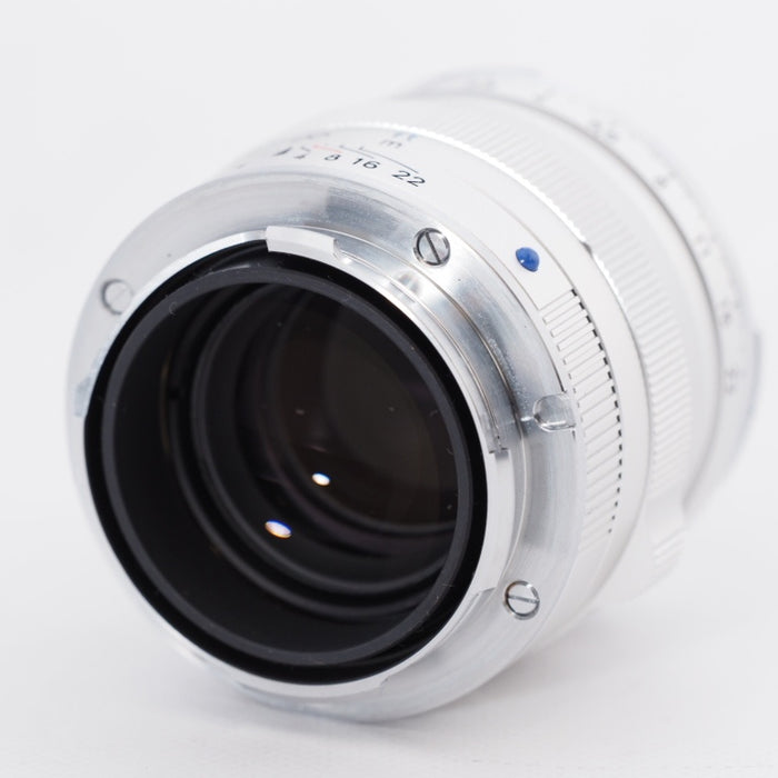 CarlZeiss カールツァイス プラナー Planar T* 50mm f2 ZM SV シルバー Leica Mマウント #9811