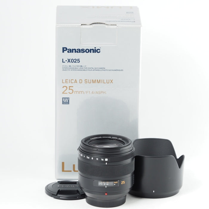 Panasonic D SUMMILUX 25mm/F1.4 ASPH. L-X025 フォーサーズマウント パナソニック 単焦点レンズ #14347