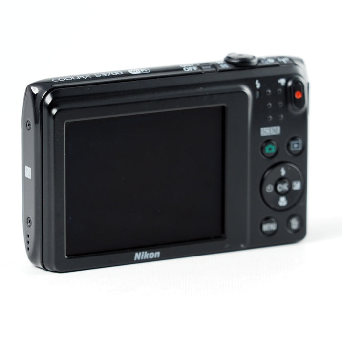 Nikon ニコン デジタルカメラ COOLPIX S3700 ブラック 光学8倍ズーム 2005万画素 クールピクス S3700BK #14107