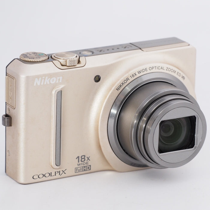 Nikon ニコン コンパクトデジタルカメラ COOLPIX S9100 ソフィアゴールド S9100GL #10536