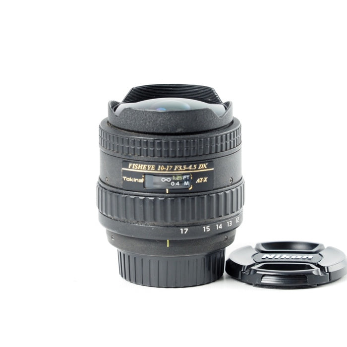 Tokina AT-X 107 DX Fisheye 10-17mm F3.5-4.5 (IF) ニコンFマウント用  トキナー 魚眼ズームレンズ APS-C対応 #14282