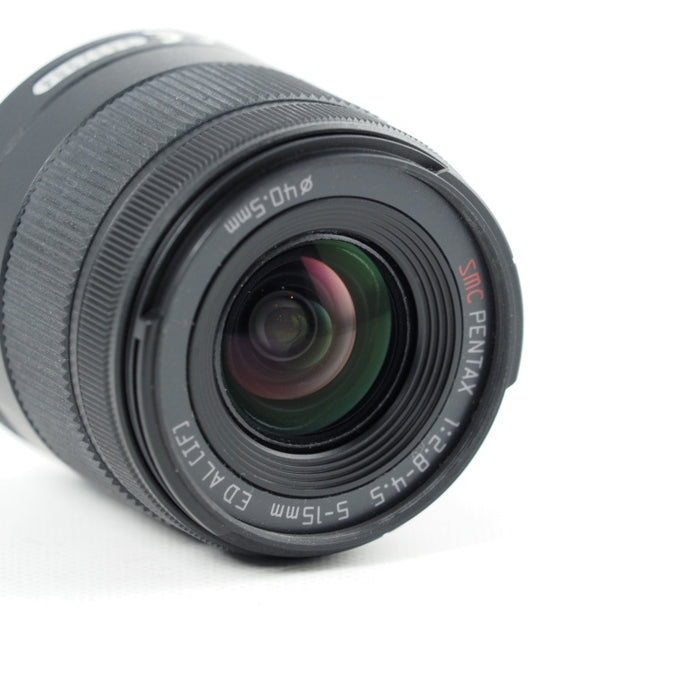 PENTAX 標準ズームレンズ 02 STANDARDZOOM 5-15mm f2.8-4.5 ED AL IF Qマウント ブラック #14395