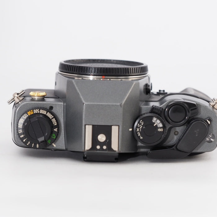 CONTAX 159MM 10周年記念 ボディ グレー ワインダー W-7 専用カラー 10周年 シンクロキャップ付属 コンタックス #13342