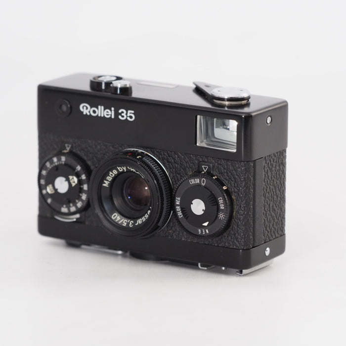 Rollei 35 Tessar 3.5/40 ローライ シンガポール製 コンパクト フィルムカメラ ケース付 #13312