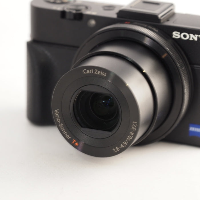 SONY ソニー デジタルスチルカメラ RX100 II 1.0型センサー F1.8レンズ搭載 ブラック Cyber-shot DSC-RX100M2 アタッチメントグリップ AG-R2付属 #13582