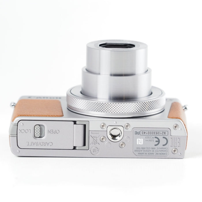 Canon コンパクトデジタルカメラ PowerShot G9 X Mark II シルバー 1.0型センサー/F2.0レンズ/光学3倍ズーム PSG9XMARKIISL #13999