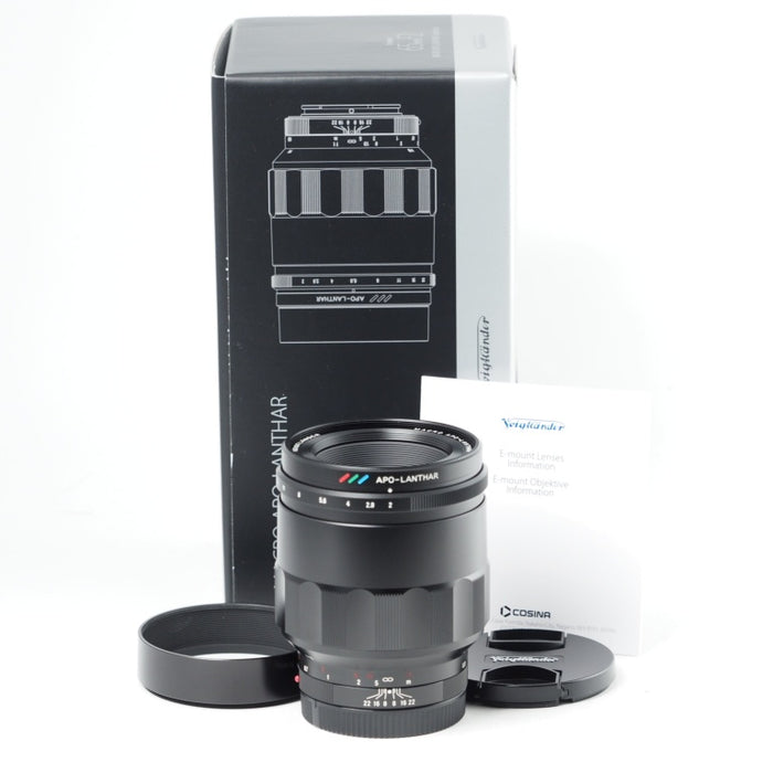 COSINA Voigtlander フォクトレンダー MACRO APO-LANTHAR 非球面マクロレンズ 65mm F2 ソニー Eマウント用 #14686