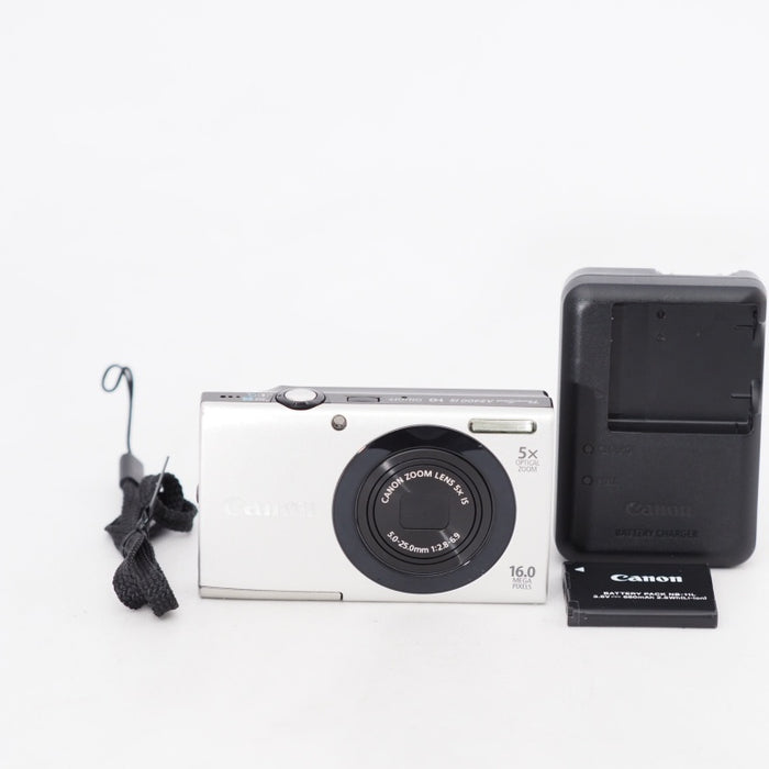 Canon キヤノン コンパクトデジタルカメラ PowerShot A3400IS シルバー 光学5倍ズーム タッチパネル PSA3400IS(SL) #13407