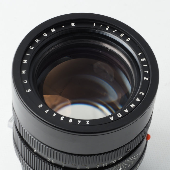 LEICA SUMMICRON-M 90mm F2 CANADA 3Cam 3カム Rマウント #14121