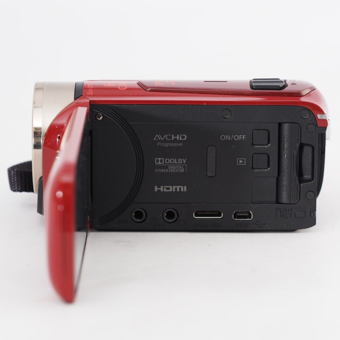 Canon デジタルビデオカメラ iVIS HF R52 レッド 光学32倍ズーム IVISHFR52RD #13118