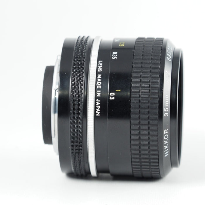 Nikon New NIKKOR 35mm F2 ニコン ニッコール 単焦点 MFレンズ #14141