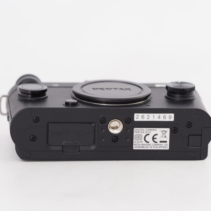 PENTAX ペンタックスミラーレス一眼 Q-S1 ズームレンズキット [標準ズーム 02 STANDARD ZOOM] ブラック 06076 #13398