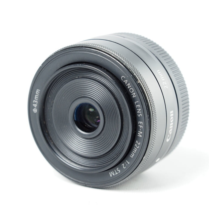 Canon キヤノン 単焦点広角レンズ EF-M22mm F2 STM ミラーレス一眼対応 #14708