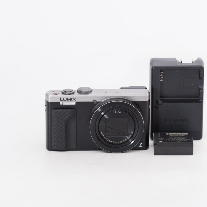 Panasonic コンパクトデジタルカメラ LUMIX TZ85 光学30倍 シルバー DMC-TZ85-S #13412